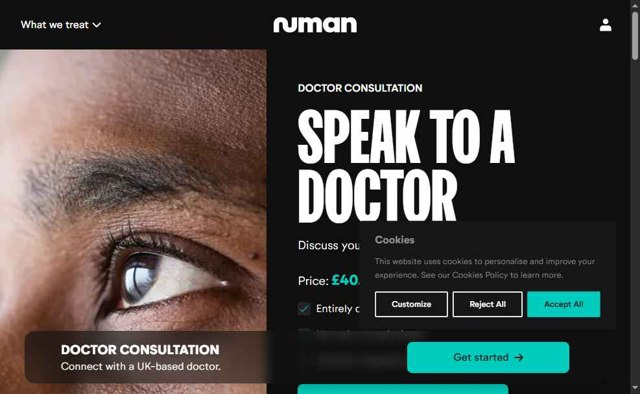 Numan checkout page showing Numan discount code box | Screenshot taken by SimplyCodes community member on Jul 23, 2025