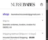 NURSE BABE coupon verification screenshot