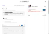 NURSE BABE coupon verification screenshot