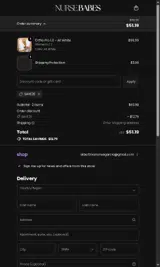 NURSE BABE coupon verification screenshot