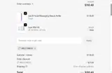 Welcome20 coupon verification screenshot