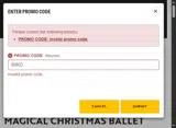 BIRD coupon verification screenshot