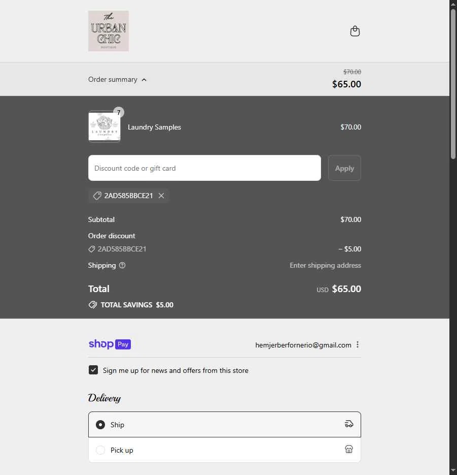 L-Nutra Health checkout page showing L-Nutra Health promo code box | Screenshot taken by SimplyCodes community member on Aug 26, 2025