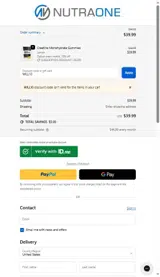WILL10 coupon verification screenshot