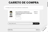 WELCOME10 coupon verification screenshot
