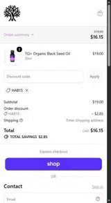 Nunn Bush coupon verification screenshot