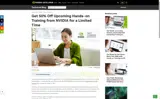 NVIDIA Marketplace coupon verification screenshot