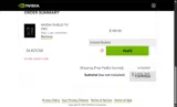 Nvidia Shield coupon verification screenshot