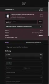 MAGALYS coupon verification screenshot