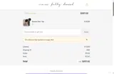 Never Fully Dressed US coupon verification screenshot