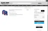 New York Rangers Shop coupon verification screenshot