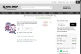 New York Rangers Shop coupon verification screenshot