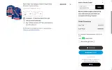 New York Rangers Shop coupon verification screenshot