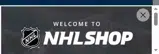 New York Rangers Shop coupon verification screenshot