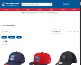 New York Rangers Shop coupon verification screenshot