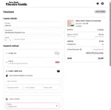 New York Theatre Guide coupon verification screenshot