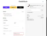Oak & Hyde coupon verification screenshot