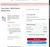Oakland Athletics coupon verification screenshot