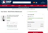 Oakland Athletics coupon verification screenshot