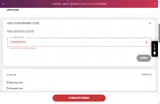F02MISSYOU coupon verification screenshot