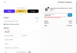 Oak Manor Fragrances coupon verification screenshot