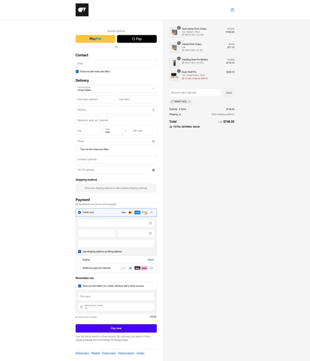 Oakywood checkout page showing Oakywood discount code box | Screenshot taken by SimplyCodes community member on Aug 31, 2025