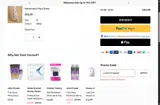 Oasis Clothing coupon verification screenshot