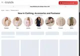 Oasis Clothing coupon verification screenshot