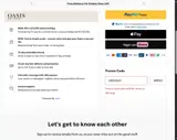 Oasis Clothing coupon verification screenshot