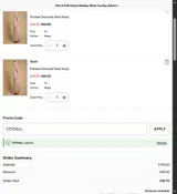 Oasis Clothing coupon verification screenshot