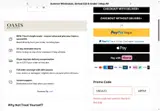 Oasis Clothing coupon verification screenshot