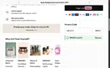Oasis Clothing coupon verification screenshot