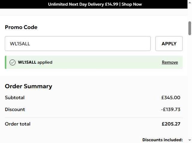 Oasis Clothing checkout page showing Oasis Clothing promo code box | Screenshot taken by SimplyCodes community member on Sep 6, 2025