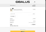 Obalus coupon verification screenshot