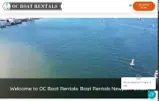 OC Boat Rentals coupon verification screenshot