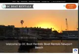 OC Boat Rentals coupon verification screenshot