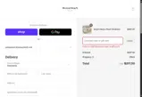 WELCOMEBACK coupon verification screenshot