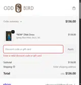 freebag coupon verification screenshot
