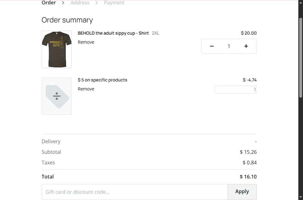 Odoo checkout page showing Odoo discount code box | Screenshot taken by SimplyCodes community member on Oct 24, 2025