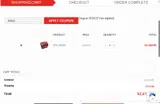 ODYSSEY Battery coupon verification screenshot