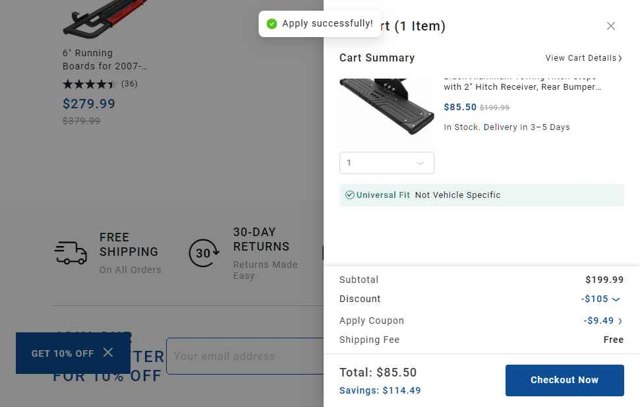 OEDRO checkout page showing OEDRO coupon code box | Screenshot taken by SimplyCodes community member on Aug 24, 2025