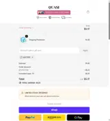 Quasi coupon verification screenshot