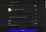 caster coupon verification screenshot