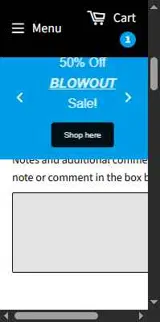 Ohm City Vapes coupon verification screenshot