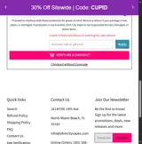 Ohm City Vapes coupon verification screenshot