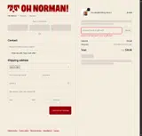 HOLIDAY30 coupon verification screenshot