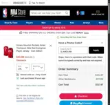 Oklahoma City Thunder coupon verification screenshot