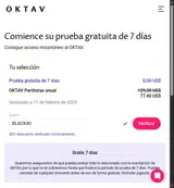 BLACK40 coupon verification screenshot