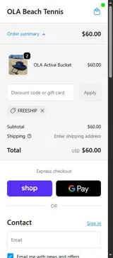 FREESHIP coupon verification screenshot