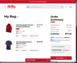 Ole Miss Rebels coupon verification screenshot